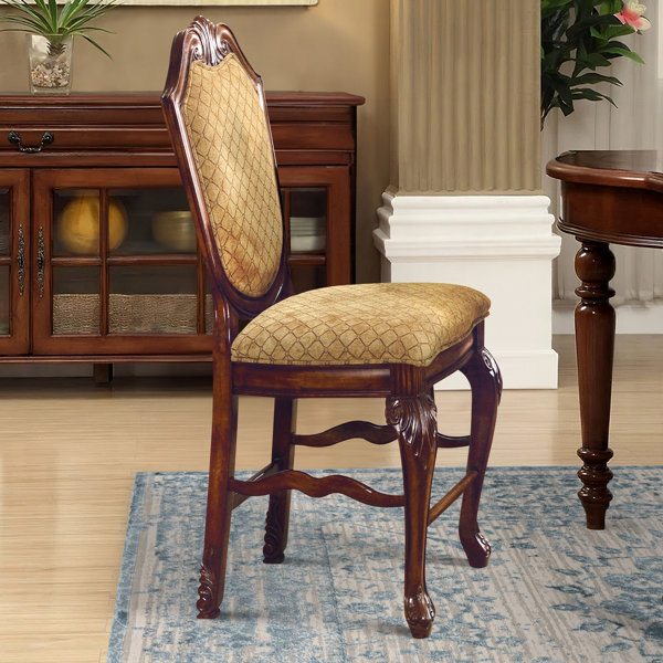 Bloomsbury Market Aminur Upholstered Counter Height Stools Wayfair